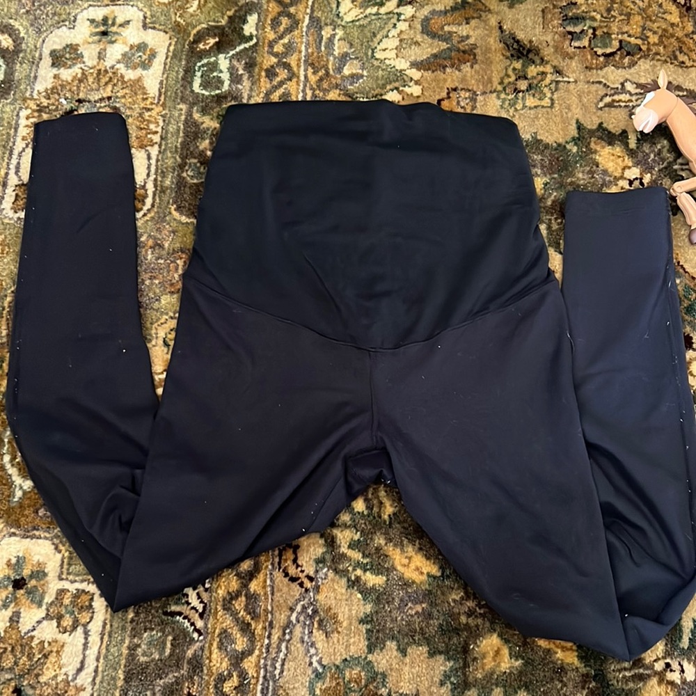 Zella Over The Belly Maternity Leggings
